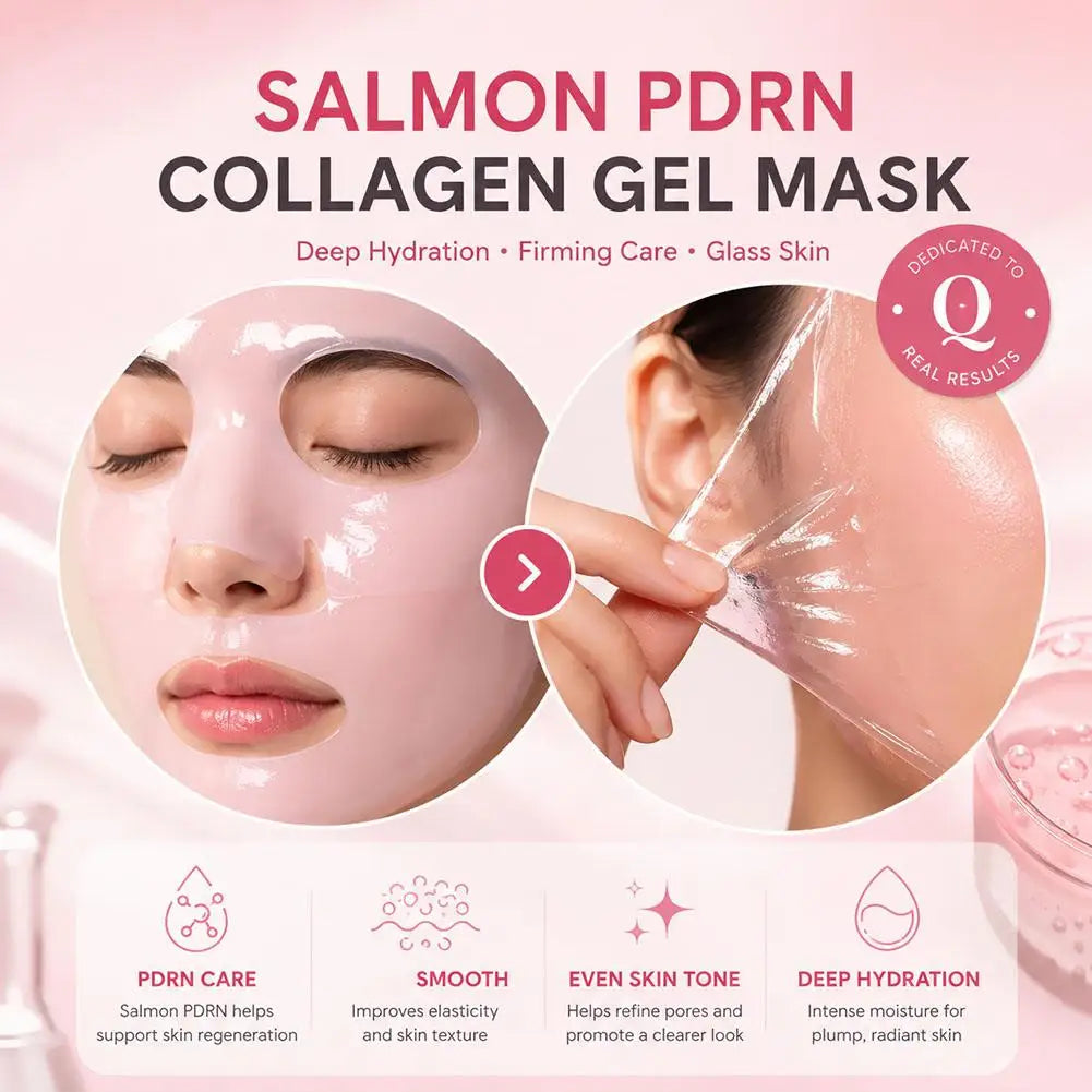 Quasi PDRN Collagen Moisturizing Facial Mask Lift and Tighten Facial Skin Skincare Set Korean Night Cream Serum Face Mask Set